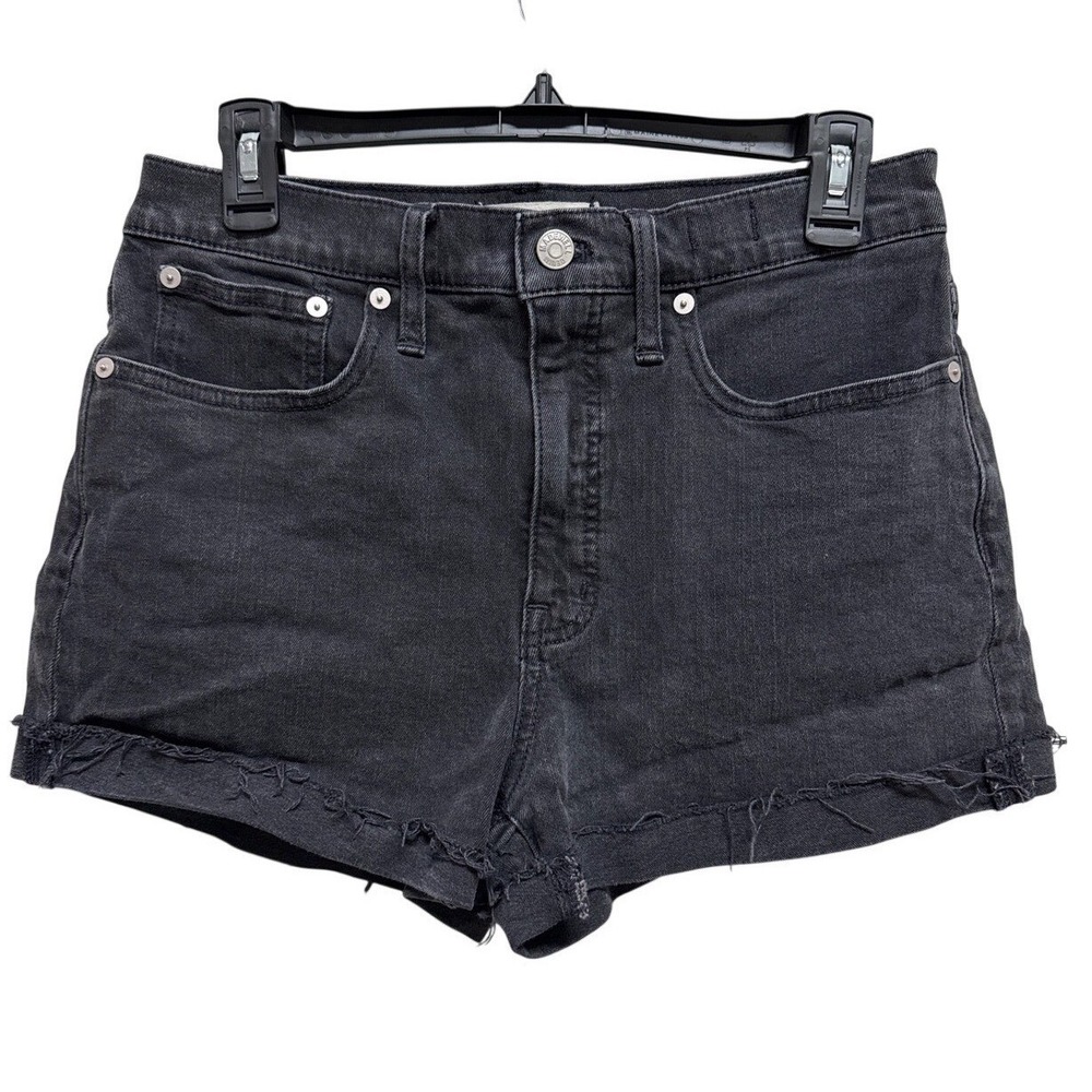 Madewell High-Rise‎ Denim Shorts Women 28 Black Casual Summer Boho
Festival